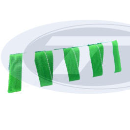 Ordensspange für die Befestigung von 4 Orden  halb grün / halb weiss   (Vorderseite)