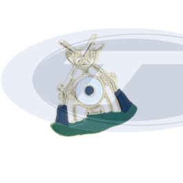 Abzeichen gekreuzte Gewehre