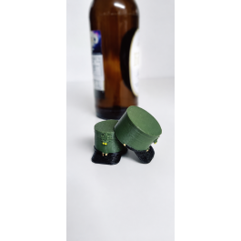 Flaschenverschluss als Schützenhut