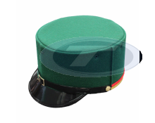 Schützenhut (Tschako) ohne Wichenlaub und Wappen (Hörnchen)