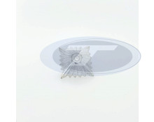 Obristen-,Generalstern  Ø 31mm, 22x22 mm, silber