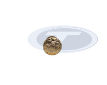 Waffelknopf  m. Schraubgewinde  Ø 15,3 mm 