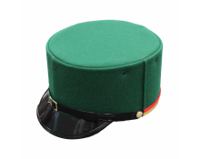 Schützenhut (Tschako) ohne Wichenlaub und Wappen (Hörnchen)