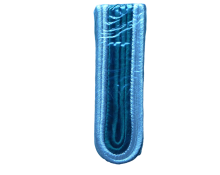 Schulterstücke, 4-streifig Soutache, (grün/silber)